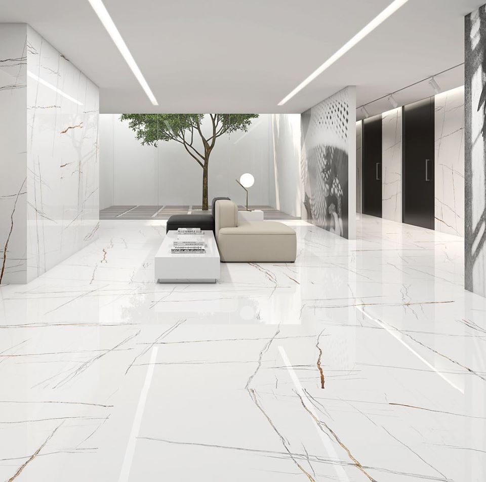 Sahara Bianco Polished - Associates Tile Manufacturing